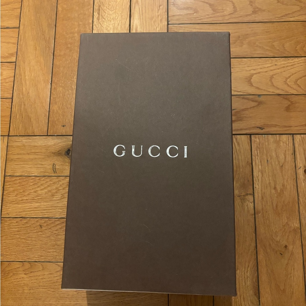 Gucci Brown Leather Loafers with Horsebit Detail - Picture 5 of 6